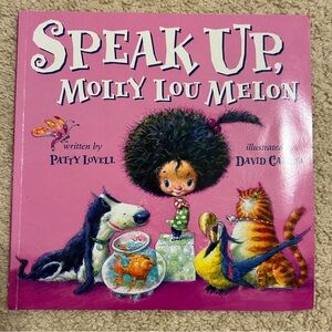 3/$10 Speak Up, Molly Lou Melon Children’s Fiction Book by Patty Lovell Ages 4-8